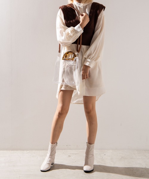 WEGO（ウィゴー）の「WEGO/5wayハンドルクリアショルダーバッグ（ショルダーバッグ・レディース・その他1/その他2/その他3・FREE）」の12枚目の写真