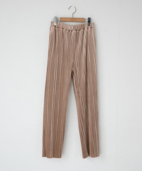 LOWRYS FARM(ローリーズファーム)の「relaxベロアプリーツパンツ 918769(その他パンツ・レディース・ホワイト/ホワイト系その他/グレー/グレー系その他/ブルー/ピンク/ピンク系その他/ブルー系その他/ベージュ/ブラウン系その他/ブルー系その他2・FREE)」の21枚目の写真