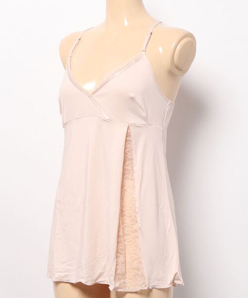 AMOSTYLE BY Triumph(アモスタイルバイトリンプ)の「70's デイジー ロングキャミソールAMST1291 CAMI JX(その他アンダーウェア/インナー・レディース・ピンク/グリーン・M/L)」の11枚目の写真