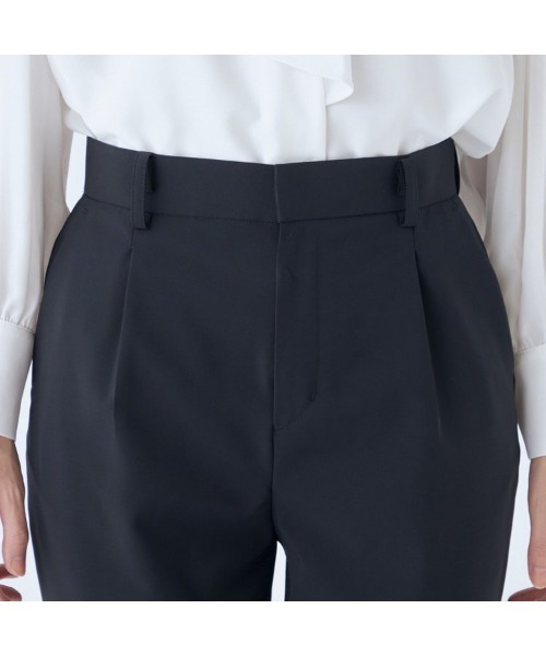 専用　スーツセレクト　タックテーパードパンツ　グレーネイビー２本セット SLIM TAPERED_2】【春夏】2釦シングルスーツ 0タック/ネイビー
