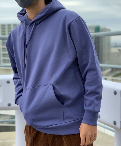 GLOSTER(グロスター)の「【UNISEX対応】スウェット プルオーバー パーカー 男女兼用(パーカー・メンズ・キナリ/チャコールグレー/ダークブラウン/ベージュ/ブルー/ピンク・M/L/S/XL)」の18枚目の写真