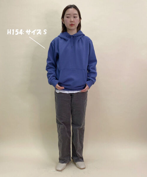 GLOSTER(グロスター)の「【UNISEX対応】スウェット プルオーバー パーカー 男女兼用(パーカー・メンズ・キナリ/チャコールグレー/ダークブラウン/ベージュ/ブルー/ピンク・M/L/S/XL)」の17枚目の写真