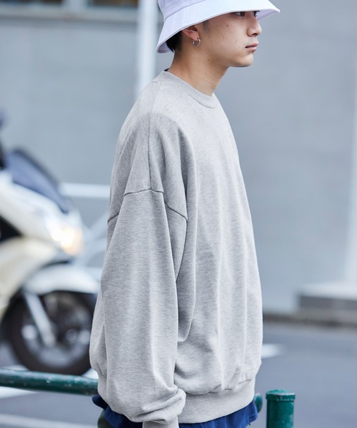AMOMMA パワショルスウェット PUFF SLEEVE SWEAT (GREY) – AMOMMA