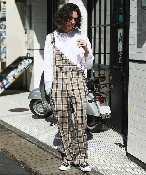 ASTRONOMY（アストロノミー）の「オーバーオール ツイル TR デニム（サロペット/オーバーオール・メンズ・ブラック/ブラウン/アイボリー/ベージュ系その他/グレー系その他/ストライプ/ブラウン系その他/ブルー系その他2/ブルー系その他4/ブルー系その他3/カーキ/ブルー系その他・S/M/L/XL）」の6枚目の写真