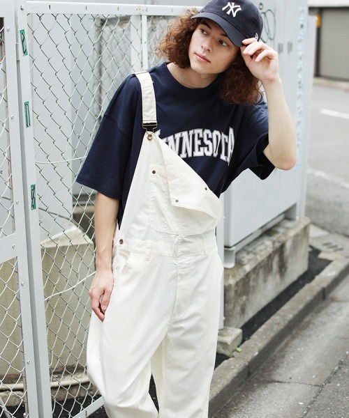 ASTRONOMY（アストロノミー）の「オーバーオール ツイル TR デニム（サロペット/オーバーオール・メンズ・ブラック/ブラウン/アイボリー/ベージュ系その他/グレー系その他/ストライプ/ブラウン系その他/ブルー系その他2/ブルー系その他4/ブルー系その他3/カーキ/ブルー系その他・S/M/L/XL）」の2枚目の写真