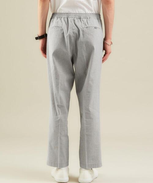 green label relaxing（グリーンレーベルリラクシング）の「OLT CM キュプラ リネン コード 1プリーツ 9分丈 イージーパンツ（その他パンツ・メンズ・ダークグリーン/ライトグレー/モカ・M/L/XL/S）」の9枚目の写真