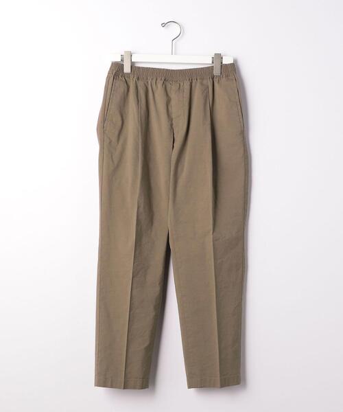 green label relaxing（グリーンレーベルリラクシング）の「OLT CM キュプラ リネン コード 1プリーツ 9分丈 イージーパンツ（その他パンツ・メンズ・ダークグリーン/ライトグレー/モカ・M/L/XL/S）」の10枚目の写真