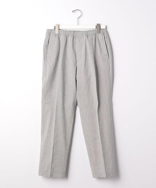 green label relaxing（グリーンレーベルリラクシング）の「OLT CM キュプラ リネン コード 1プリーツ 9分丈 イージーパンツ（その他パンツ・メンズ・ダークグリーン/ライトグレー/モカ・M/L/XL/S）」の17枚目の写真