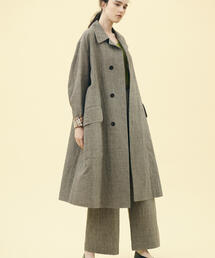 レディースのステンカラーコート リネン 麻 ファッション通販 Zozotown
