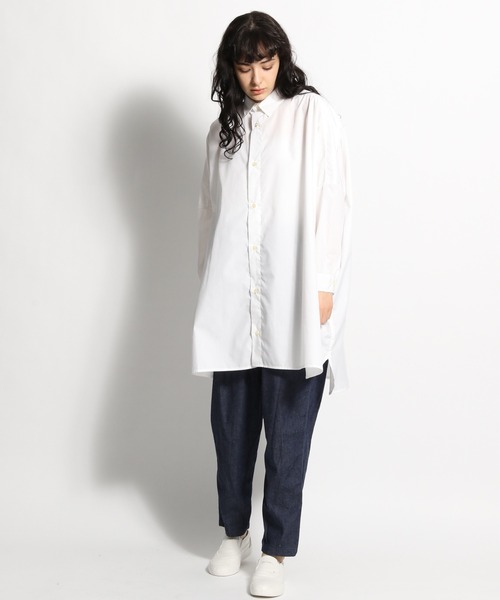 ichi（イチ）の「【ichi(イチ)】インディゴデニムパンツ（デニムパンツ・レディース・ネイビー/ブルー・FREE）」の11枚目の写真