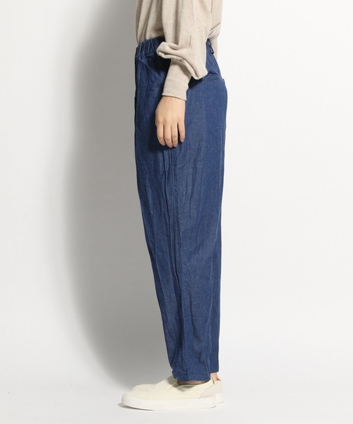 ichi（イチ）の「【ichi(イチ)】インディゴデニムパンツ（デニムパンツ・レディース・ネイビー/ブルー・FREE）」の7枚目の写真