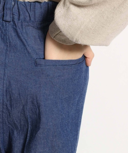 ichi（イチ）の「【ichi(イチ)】インディゴデニムパンツ（デニムパンツ・レディース・ネイビー/ブルー・FREE）」の12枚目の写真