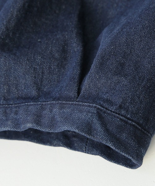 osharewalker（オシャレウォーカー）の「【廃盤】『タックボリュームデニムパンツ』（デニムパンツ・レディース・インディゴブルー/ブルー・FREE）」の18枚目の写真