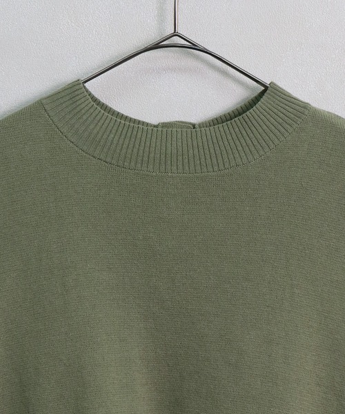 &g'aime(アンジェム)の「【&g'aime】ミラノリブニットショートベスト(ベスト・レディース・ライトグレー/ブラック/カーキ/グレイッシュベージュ・FREE)」の13枚目の写真