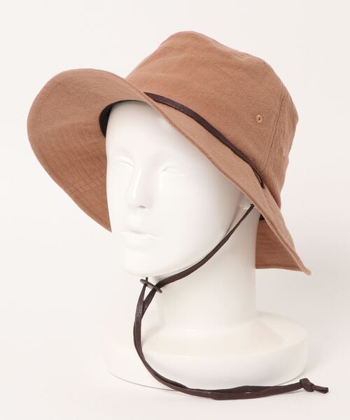 RAG MACHINE（ラグマシーン）の「【RAG MACHINE】コードハット（ハット・レディース・ベージュ/ピンク/カーキブラウン・フリー）」の3枚目の写真