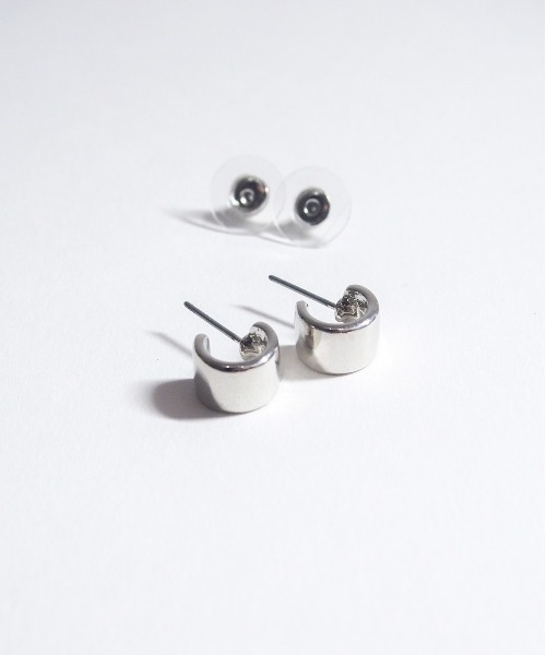 Ms.yuu by Nothing And Others（ミスユーバイナッシングアンドアザーズ）の「【Msyuu/ミスユー】Petit Round Motif Pierce Set / プチラウンドモチーフピアスセット（ピアス（両耳用）・レディース・シルバー/ゴールド・FREE）」の6枚目の写真