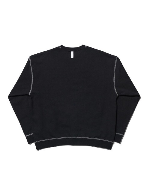 スウェット・トレーナー NOMANUAL EMBLEM SWEATSHIRT BLACK NM43SW01M1BK NOMANUAL（NOMANUAL）の「【NOMANUAL】STITCH LOGO SWEATSHIRT