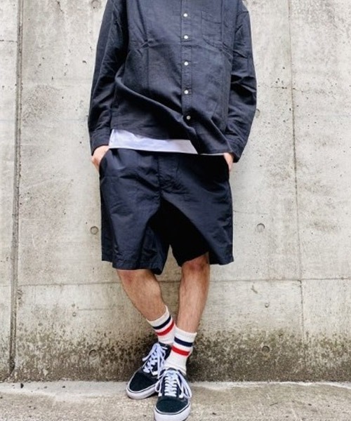 GAP（ギャップ）の「17.80cm イージー ショートパンツ（その他パンツ・メンズ・ブラック/ナチュラル・S/M/XS/XL/L）」の2枚目の写真