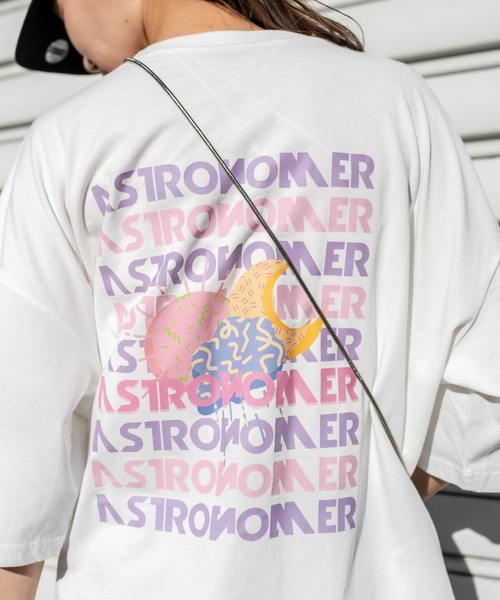 RASVOA(ラスボア)の「WEATHER PRINT Tシャツ(Tシャツ/カットソー・レディース・オフホワイト/ブラック・FREE)」の20枚目の写真