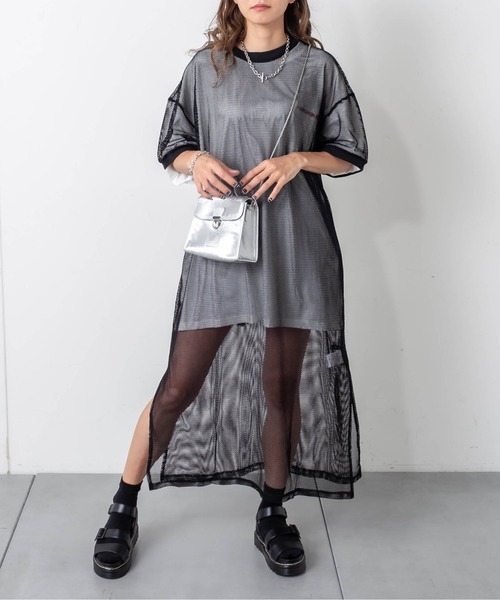 RASVOA(ラスボア)の「WEATHER PRINT Tシャツ(Tシャツ/カットソー・レディース・オフホワイト/ブラック・FREE)」の21枚目の写真