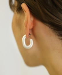 select MOCA | ハーフカットフープピアス(ピアス（両耳用）)