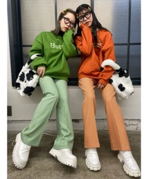 WC | カラーギンガムチェックパンツ(スラックス)