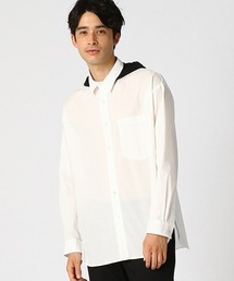 COMME CA ISM | フードシャツ(シャツ/ブラウス)