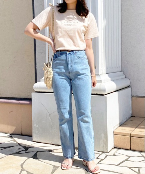apres jour（アプレジュール）の「ちびロゴTシャツ【ZOZOTOWN限定アイテム】（Tシャツ/カットソー・レディース・オフホワイト/ピンクベージュ/アイボリー/モカ・フリー/X-LARGE）」の10枚目の写真