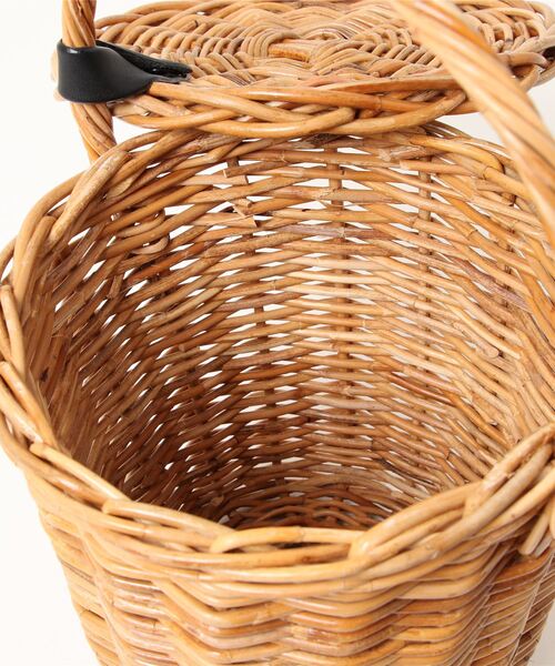 Te chichi(テチチ)の「BAGMATI丸カゴBAG(かごバッグ・レディース・ベージュ・フリ-)」の4枚目の写真