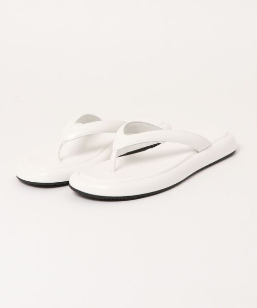 HALEY PESCA（ヘーリーペスカ）の「HALEY PESCA/ラウンドトゥ 厚底トングサンダル（サンダル・レディース・ブラウン/ブラック/ホワイト/アイボリー・36/38/37/39）」の20枚目の写真