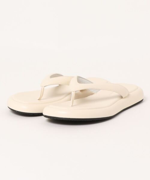 HALEY PESCA（ヘーリーペスカ）の「HALEY PESCA/ラウンドトゥ 厚底トングサンダル（サンダル・レディース・ブラウン/ブラック/ホワイト/アイボリー・36/38/37/39）」の21枚目の写真