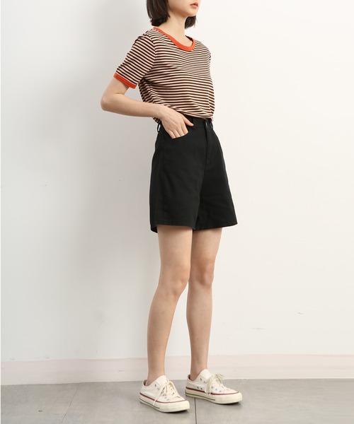 MAISON DE THERESE(メゾン ド テレーズ)の「ツイルショートパンツ(その他パンツ・レディース・ベージュ/ブルー/ブラック・M/S)」の11枚目の写真