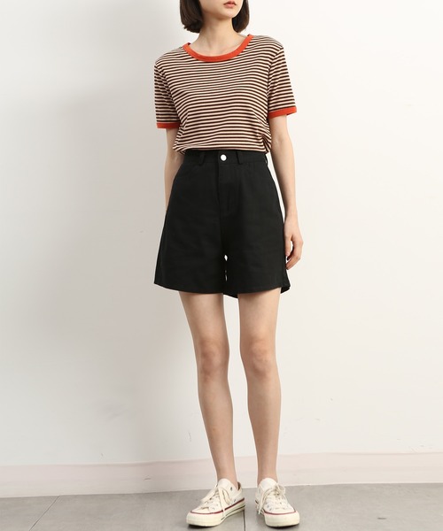 MAISON DE THERESE(メゾン ド テレーズ)の「ツイルショートパンツ(その他パンツ・レディース・ベージュ/ブルー/ブラック・M/S)」の12枚目の写真