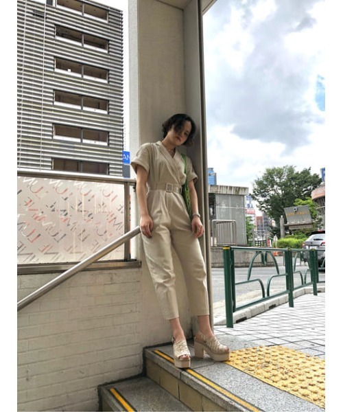 セール】COVERED CANVAS WEDGE SANDAL サンダル（サンダル