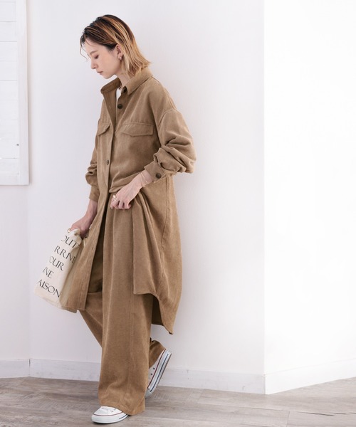 セール】ワイドなのに美シルエット。セットアップも楽しめる