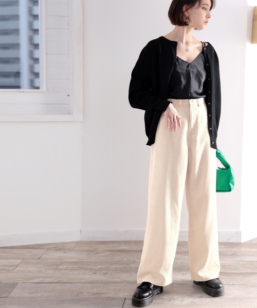 セール】ワイドなのに美シルエット。セットアップも楽しめる