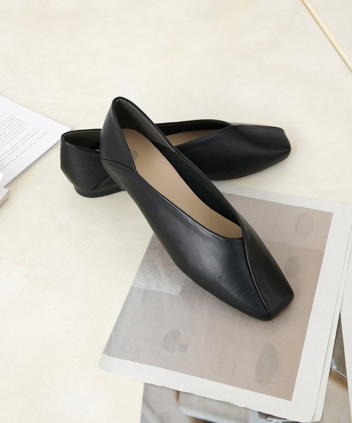 COLONY 2139（コロニートゥーワンスリーナイン）の「【マカロンFoot】切替パンプス/バブーシュ（パンプス・レディース・ブラック/アイボリー/モカ・23cm/24cm/25cm）」の7枚目の写真