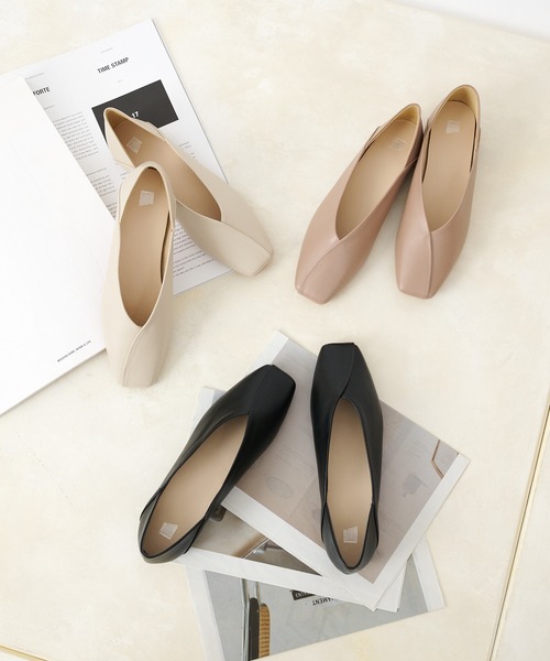 COLONY 2139（コロニートゥーワンスリーナイン）の「【マカロンFoot】切替パンプス/バブーシュ（パンプス・レディース・ブラック/アイボリー/モカ・23cm/24cm/25cm）」の13枚目の写真