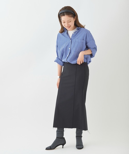 R'IAM(リアム)の「【R’IAM】センタープレス スカート◆(スカート・レディース・ブラック/ブラウン・34/36/38)」の17枚目の写真