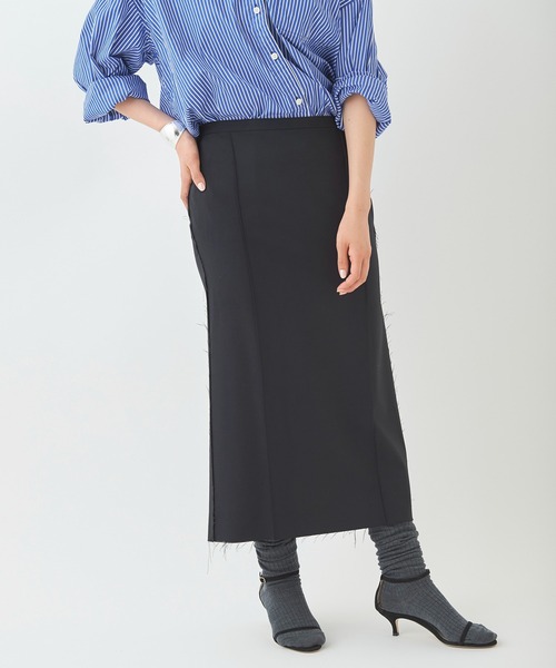 R'IAM(リアム)の「【R’IAM】センタープレス スカート◆(スカート・レディース・ブラック/ブラウン・34/36/38)」の15枚目の写真