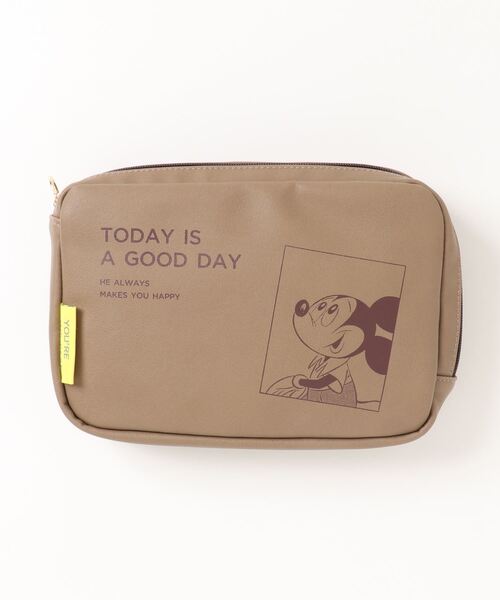 ミッキーマウス ワンショットプリントガジェットケース