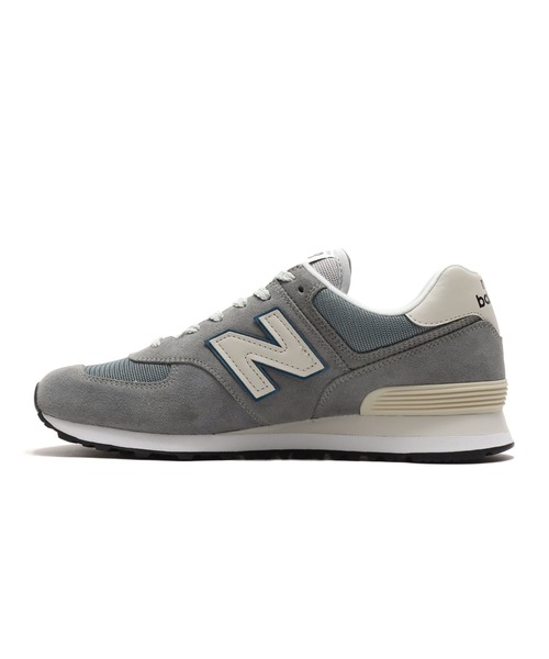NEW BALANCE（ニューバランス）の「New Balance ML574BA2 / ニューバランス ML574BA2（スニーカー・レディース・グレー・23.5cm/25.0cm/24.5cm/26.0cm/27.5cm/29.0cm/28.5cm/26.5cm/28.0cm/22.5cm/24.0cm/23.0cm/25.5cm/27.0cm）」の9枚目の写真