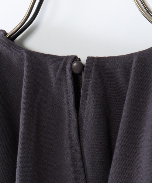 ikka(イッカ)の「【キッズ】ビッグフリル襟T(120~160cm)(Tシャツ/カットソー・キッズ・チャコールグレー・120/130/140/150/160)」の6枚目の写真