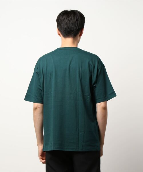 ADAM ET ROPE'(アダムエロペ)の「【アウトレット店舗・WEB限定】USAミニカレッジTシャツ(Tシャツ/カットソー・メンズ・ホワイト/ベージュ/グリーン・M/L/LL)」の5枚目の写真