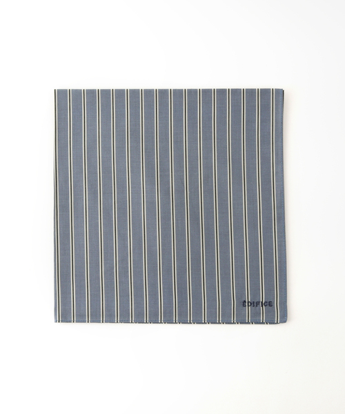 EDIFICE（エディフィス）の「パターンハンカチ3（ハンカチ/ハンドタオル・メンズ・チャコールグレー/グレー/ブルー系その他/ブルー/イエロー/マルチ/その他1/その他7/その他10・FREE）」の4枚目の写真