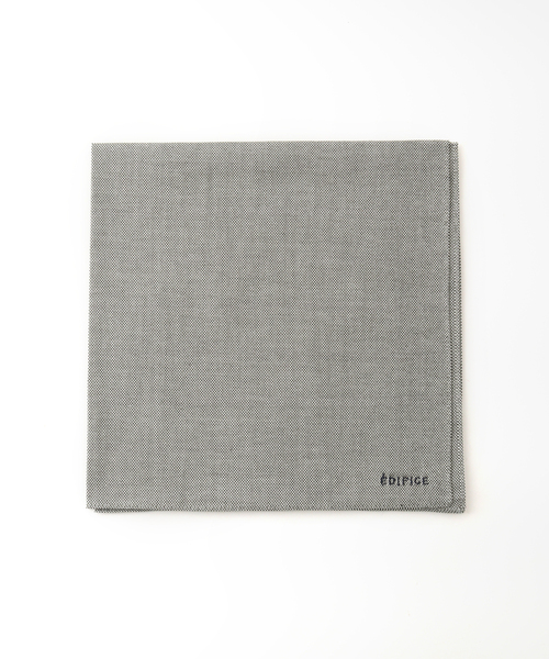 EDIFICE（エディフィス）の「パターンハンカチ3（ハンカチ/ハンドタオル・メンズ・チャコールグレー/グレー/ブルー系その他/ブルー/イエロー/マルチ/その他1/その他7/その他10・FREE）」の2枚目の写真