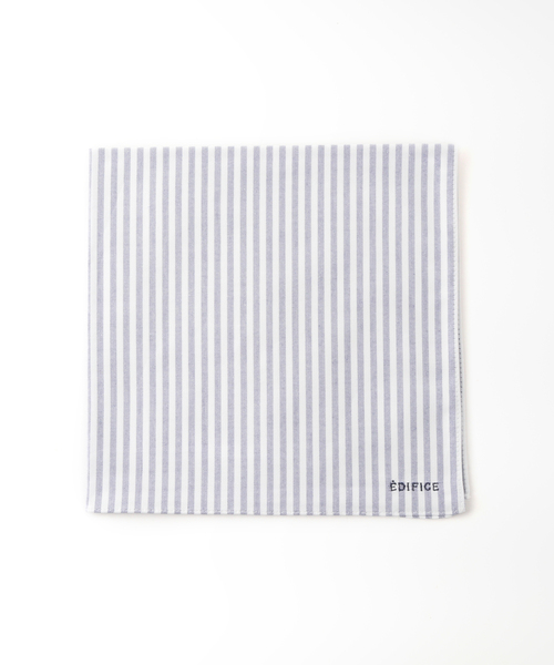 EDIFICE（エディフィス）の「パターンハンカチ3（ハンカチ/ハンドタオル・メンズ・チャコールグレー/グレー/ブルー系その他/ブルー/イエロー/マルチ/その他1/その他7/その他10・FREE）」の3枚目の写真