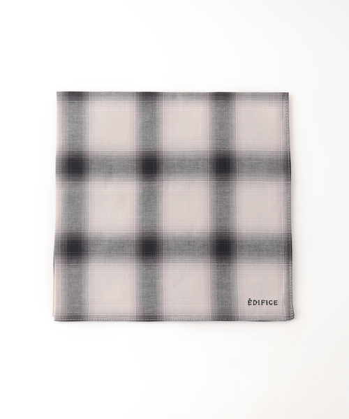 EDIFICE（エディフィス）の「パターンハンカチ3（ハンカチ/ハンドタオル・メンズ・チャコールグレー/グレー/ブルー系その他/ブルー/イエロー/マルチ/その他1/その他7/その他10・FREE）」の6枚目の写真