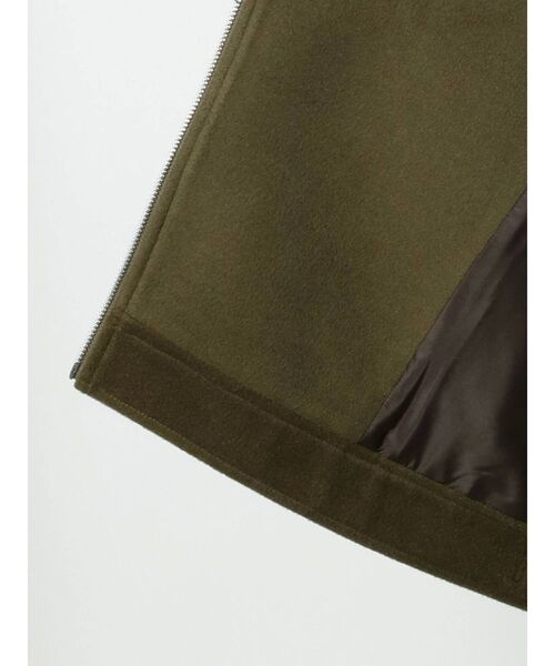 EVRIS（エヴリス）の「ライダースレイヤードブルゾン（ブルゾン・レディース・ブラック/カーキ・FREE）」の15枚目の写真