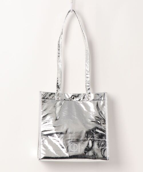 EDT（イーディーティー）の「【EDT/イーディーティー】BOXBAG_LEIGH21FW（トートバッグ・レディース・ホワイト/グレー/ブラック・FREE）」の3枚目の写真